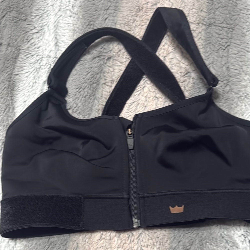 Black Women's Sports Bra